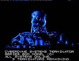 Terminator 2 - Judgement Day Title Screen